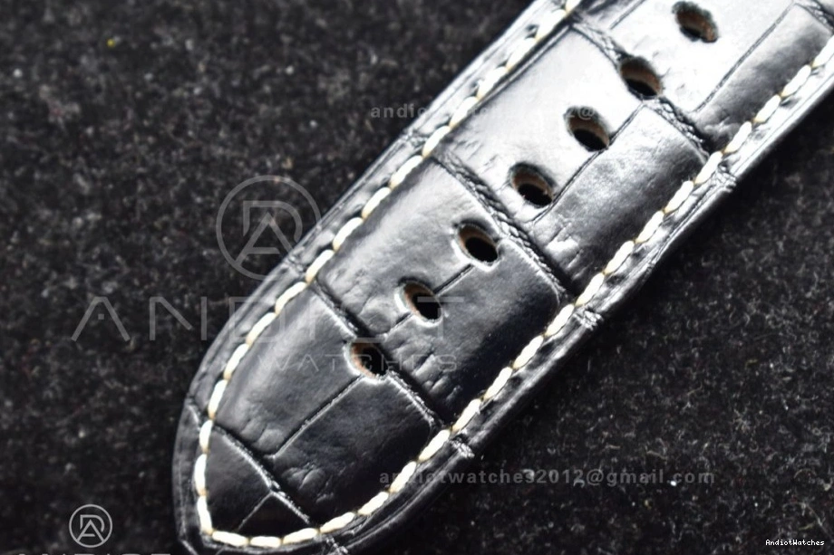 Strap H Best Edition Leather A6497 PAM217 993 XF Black Trendy 1:1 Dial on Y-Incabloc with Superlumed 0216